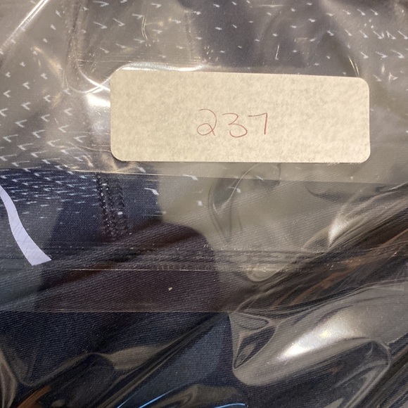 Nike Dri Fit Blue And White Full Length Leggings Size 1X - Picture 14 of 15